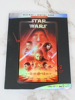 Star Wars The Last Jedi Episode VIII Blu-Ray Movie